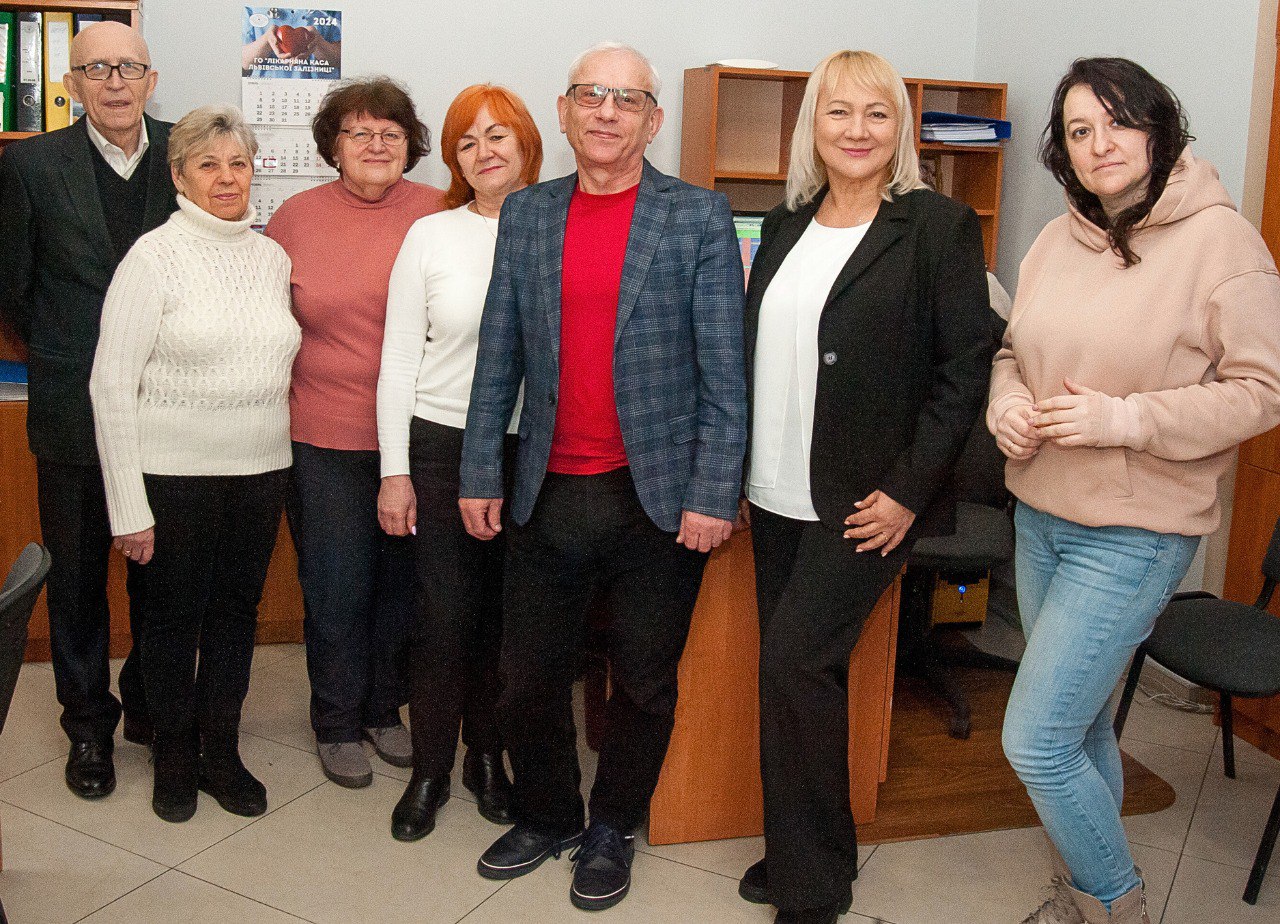 Колектив Виконавчої дирекції ГО «Лікарняна каса Львівської залізниці»