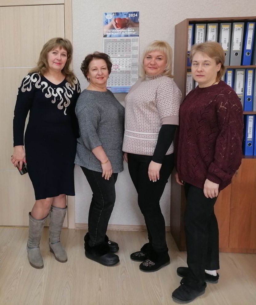 Колектив Філії Придніпровського регіону ГО «Лікарняна каса Львівської залізниці»